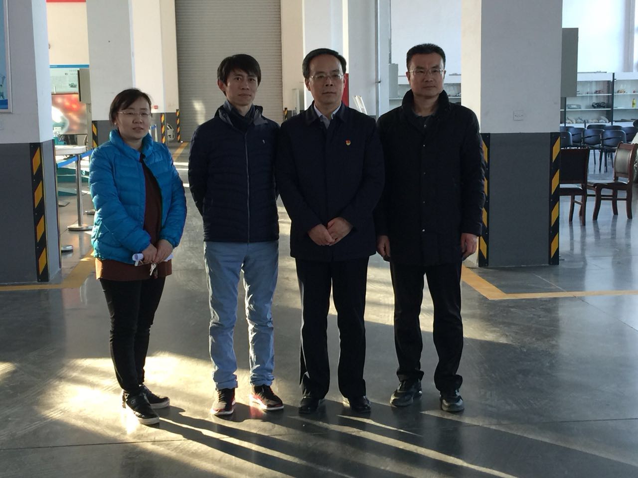 山東省勞動職業(yè)技師學(xué)院院長與睿達總經(jīng)理洽談校企合作專業(yè)